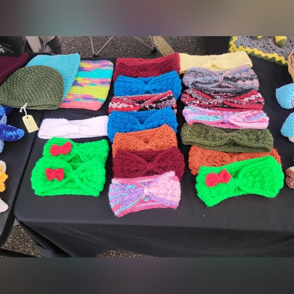 Handmade Accessories - Colorful Crochet Headbands Ear Warmers
